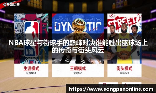 NBA球星与街球手的巅峰对决谁能胜出篮球场上的传奇与街头风云