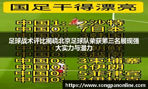 足球战术评比揭晓北京足球队荣获第三名展现强大实力与潜力